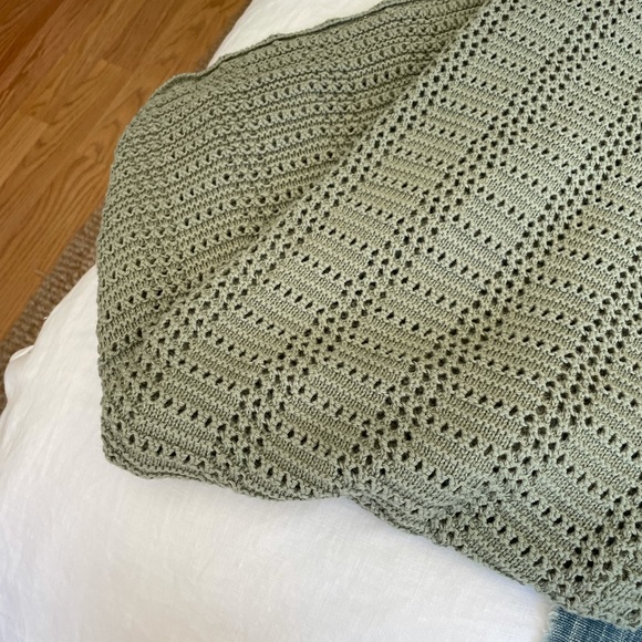 Free People Cotton Crochet Sweater Duster - Picture 5 of 10